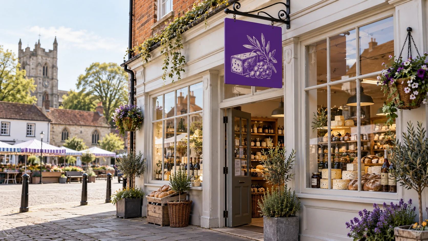 Illustrative signage for Aylsham