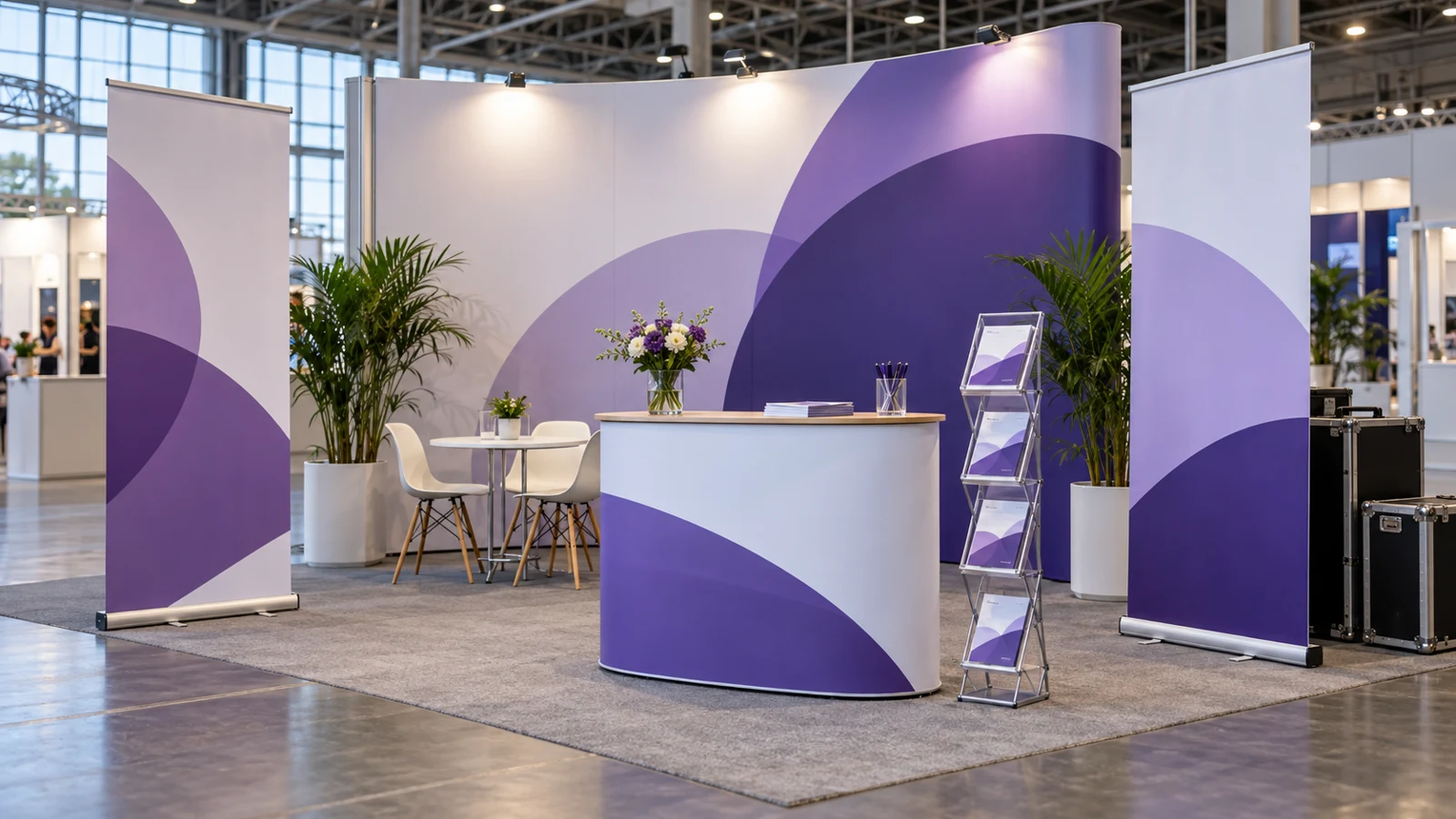 Exhibition stand checklist — signage example