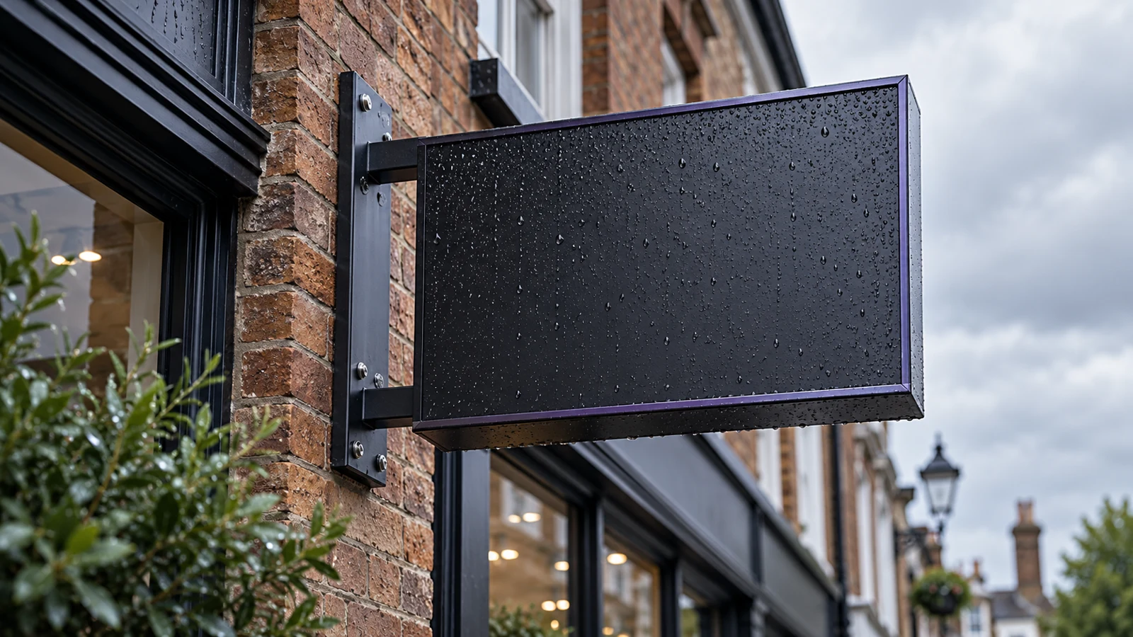 How long do outdoor signs last? — signage example